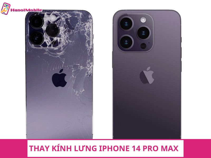 Thay kính lưng iPhone 14 Pro Max